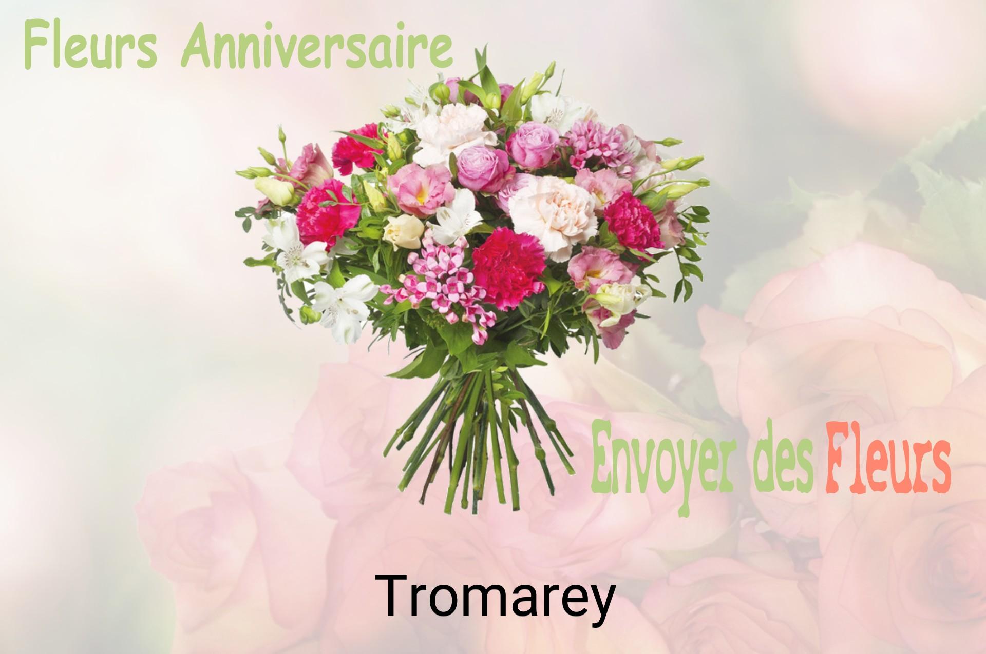 Bouquet de fleurs d’anniversaire livré à Tromarey